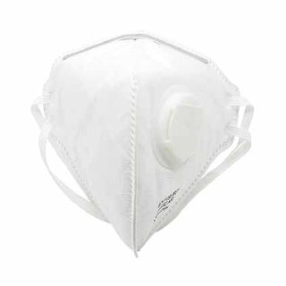 FFP3 folding mask with valve, 1 piece